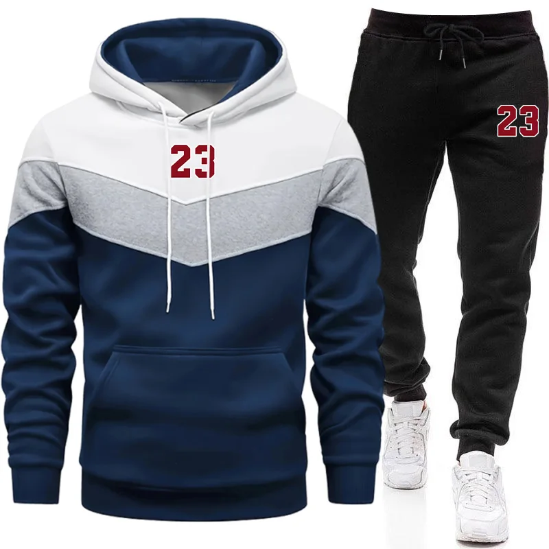 Winter Clothing For - New Tracksuit for Man Casual Hooded