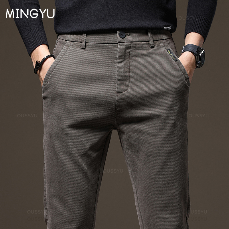 Quality Winter Clothing Brand - Autumn Winter High Quality Pants Men