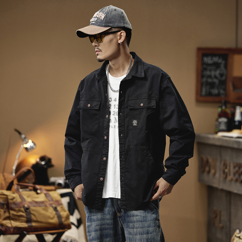Cargo Shirt For Men Long Sleev - огляд і ціна Quality Winter Clothing Brand