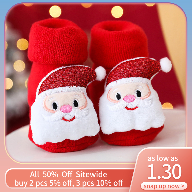 Cute Baby Christmas Socks Wint - огляд і ціна Winter Clothing Activities For Toddlers