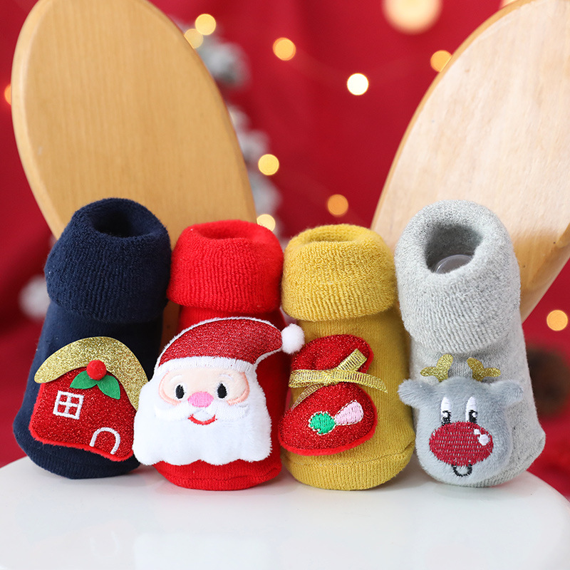 Cute Baby Christmas Socks Wint - огляд і ціна Winter Clothing Activities For Toddlers