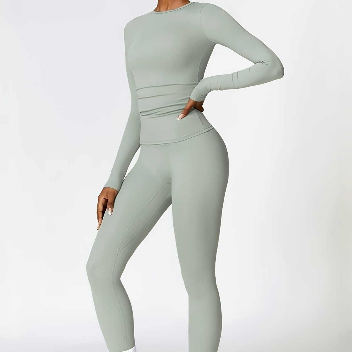 Tight-fitting yoga suit slim l - огляд і ціна Winter Clothing For