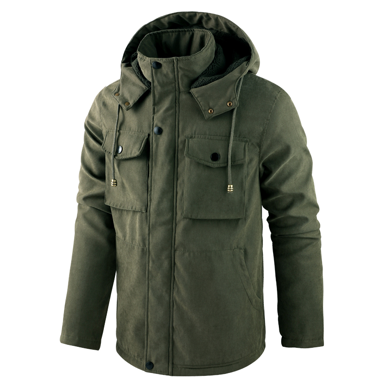 High Quality Men's Fleece Jack - огляд і ціна Quality Winter Clothing Brand
