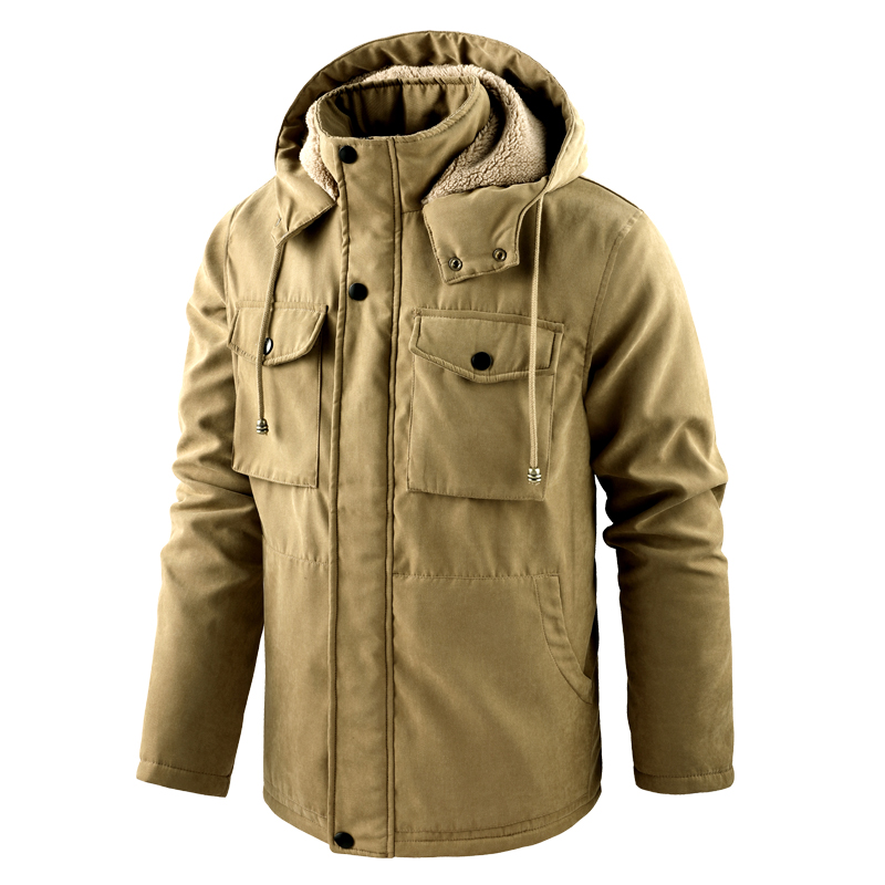 High Quality Men's Fleece Jack - огляд і ціна Quality Winter Clothing Brand