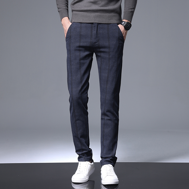 2025 New Plaid Pants Men Busin - огляд і ціна Quality Winter Clothing Brand