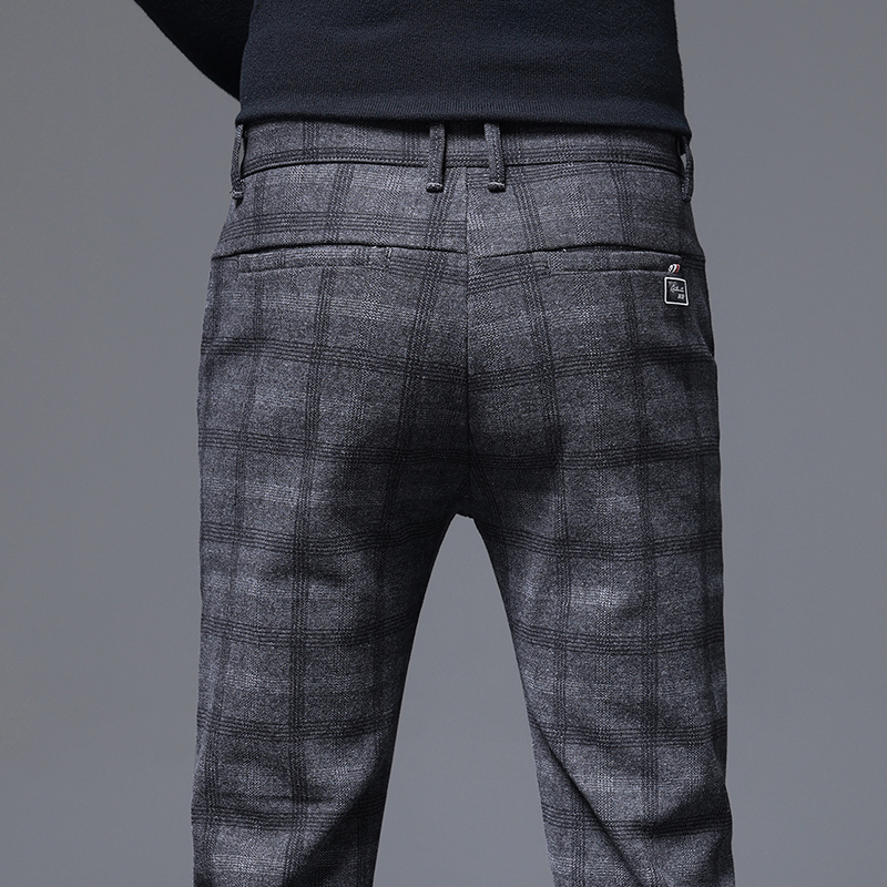 2025 New Plaid Pants Men Busin - огляд і ціна Quality Winter Clothing Brand