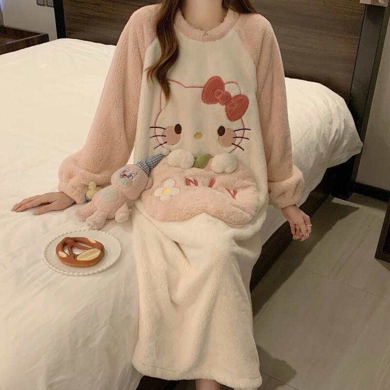 Winter Nightgown Hello Kitty W - огляд і ціна Winter Clothes
