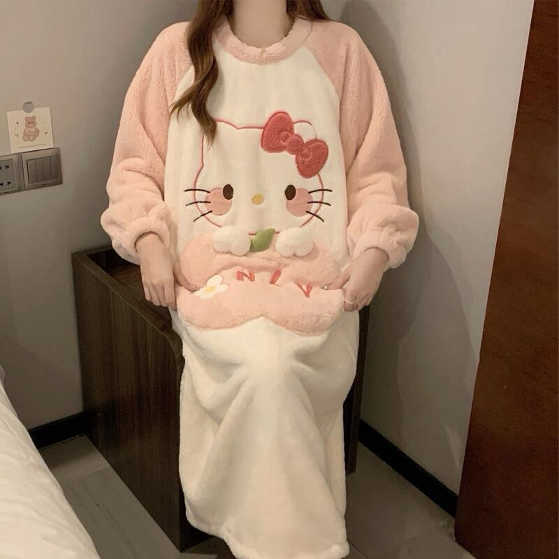 Winter Nightgown Hello Kitty W - огляд і ціна Winter Clothes