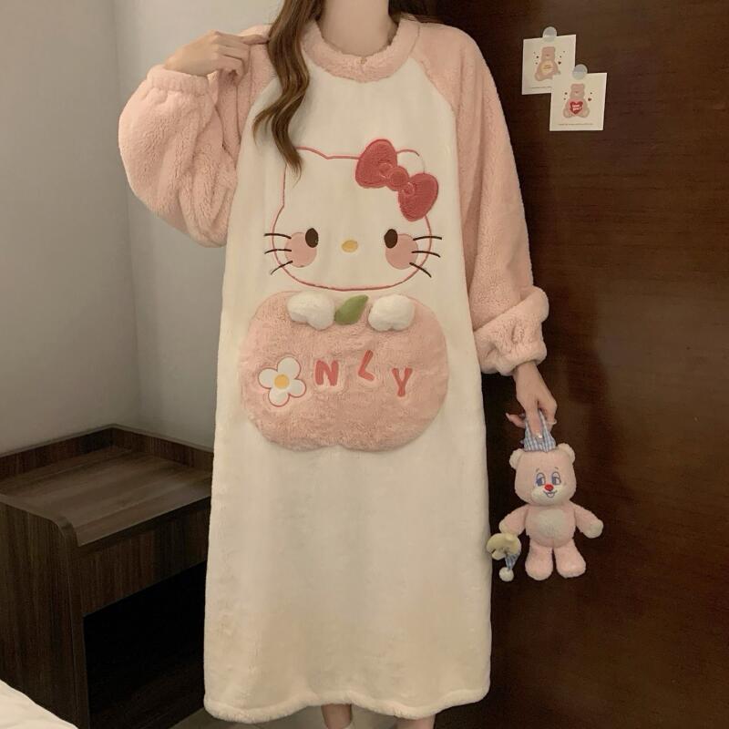 Winter Nightgown Hello Kitty W - огляд і ціна Winter Clothes