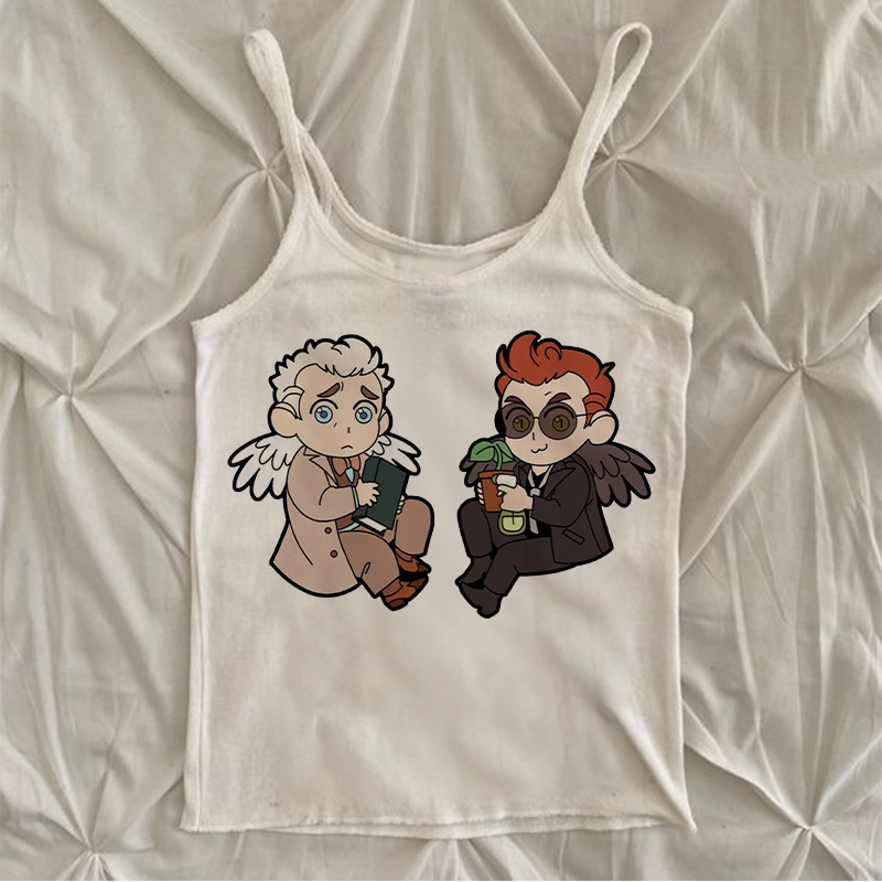 Good OmensY2k Good Omens Print - огляд і ціна Winter Clothing Zara