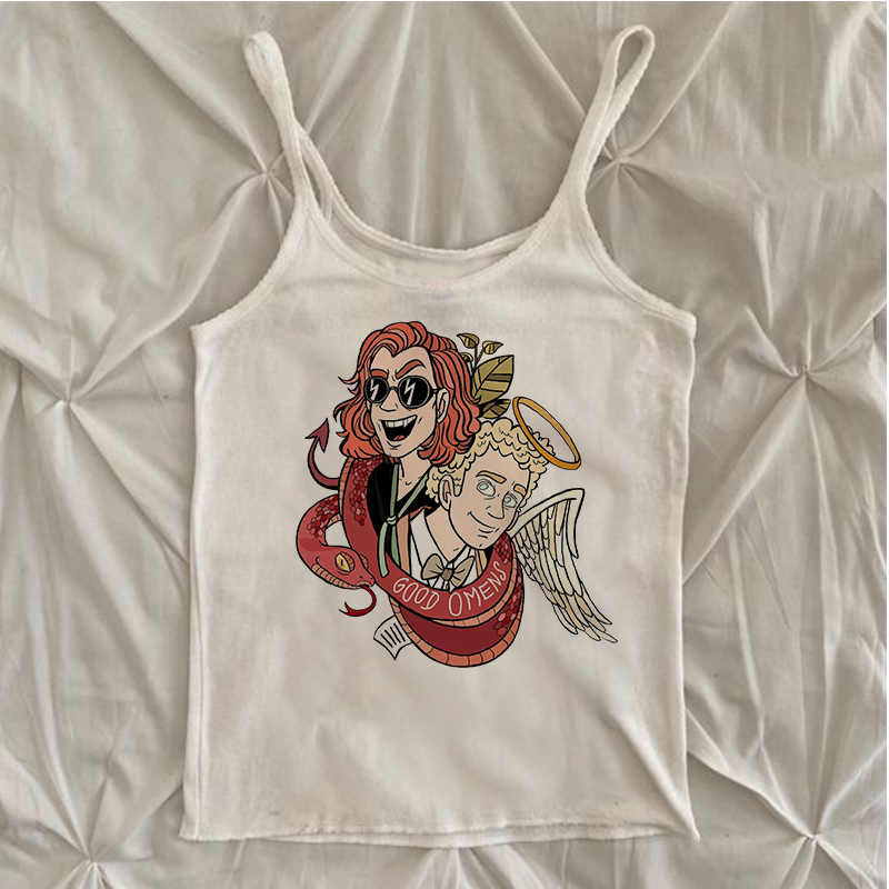 Good OmensY2k Good Omens Print - огляд і ціна Winter Clothing Zara