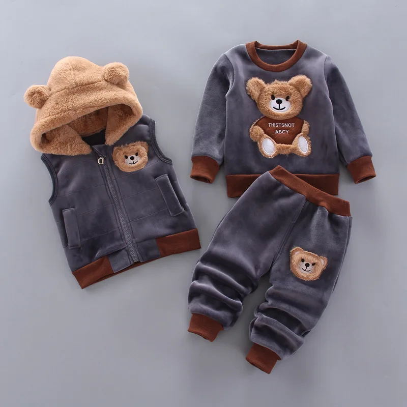 Toddler Plush Thickened Winter - огляд і ціна Winter Clothing Activities For Toddlers