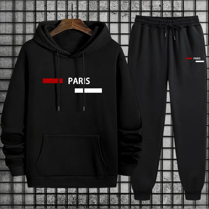 Men's Tracksuit Casual Hooded  - огляд і ціна Winter Clothes