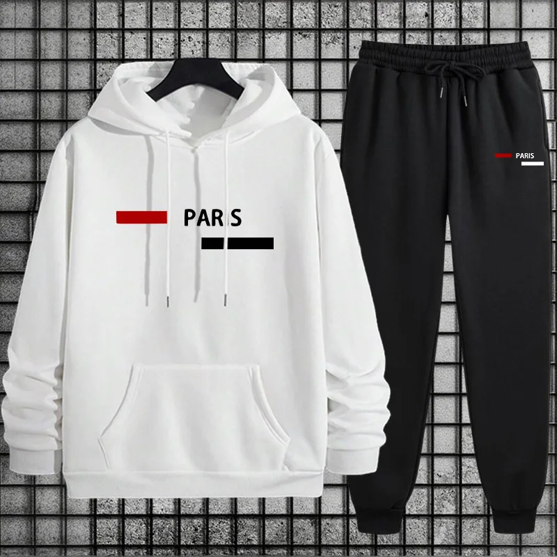Men's Tracksuit Casual Hooded  - огляд і ціна Winter Clothes