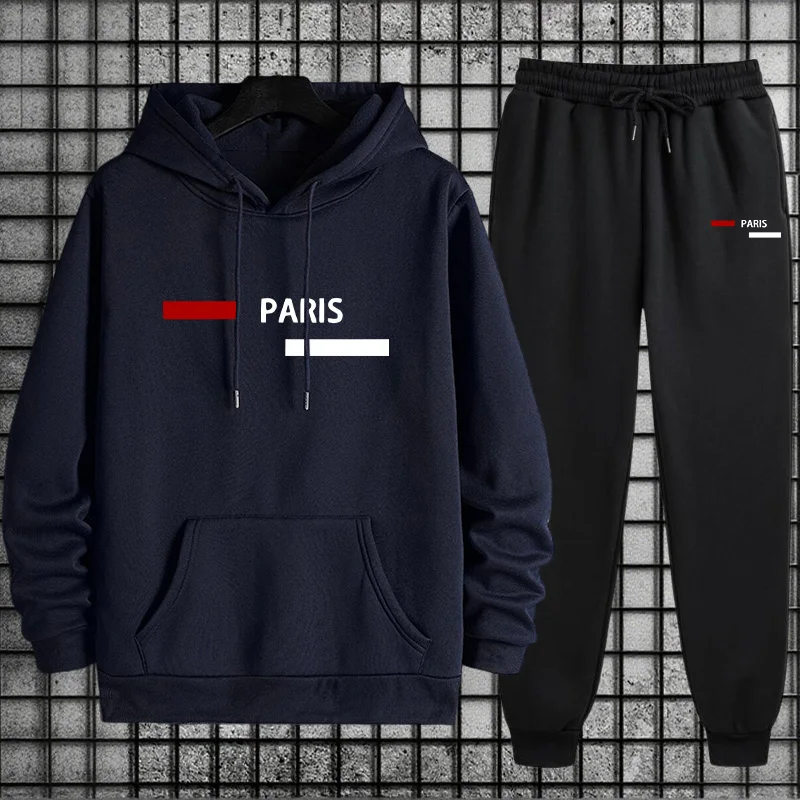 Men's Tracksuit Casual Hooded  - огляд і ціна Winter Clothes