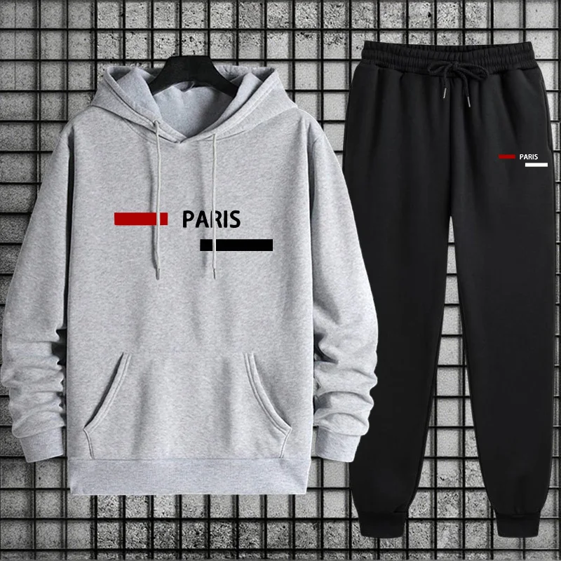 Men's Tracksuit Casual Hooded  - огляд і ціна Winter Clothes