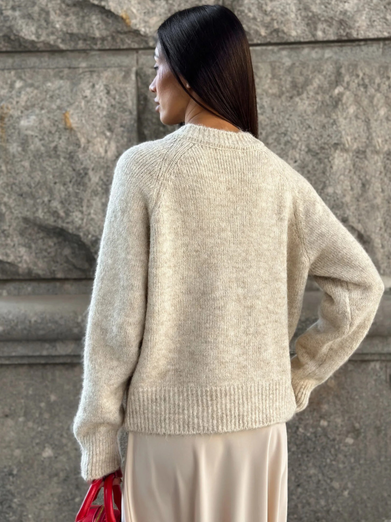 DGLUKE Crew Neck Knit Cardigan - огляд і ціна Winter Clothing Zara